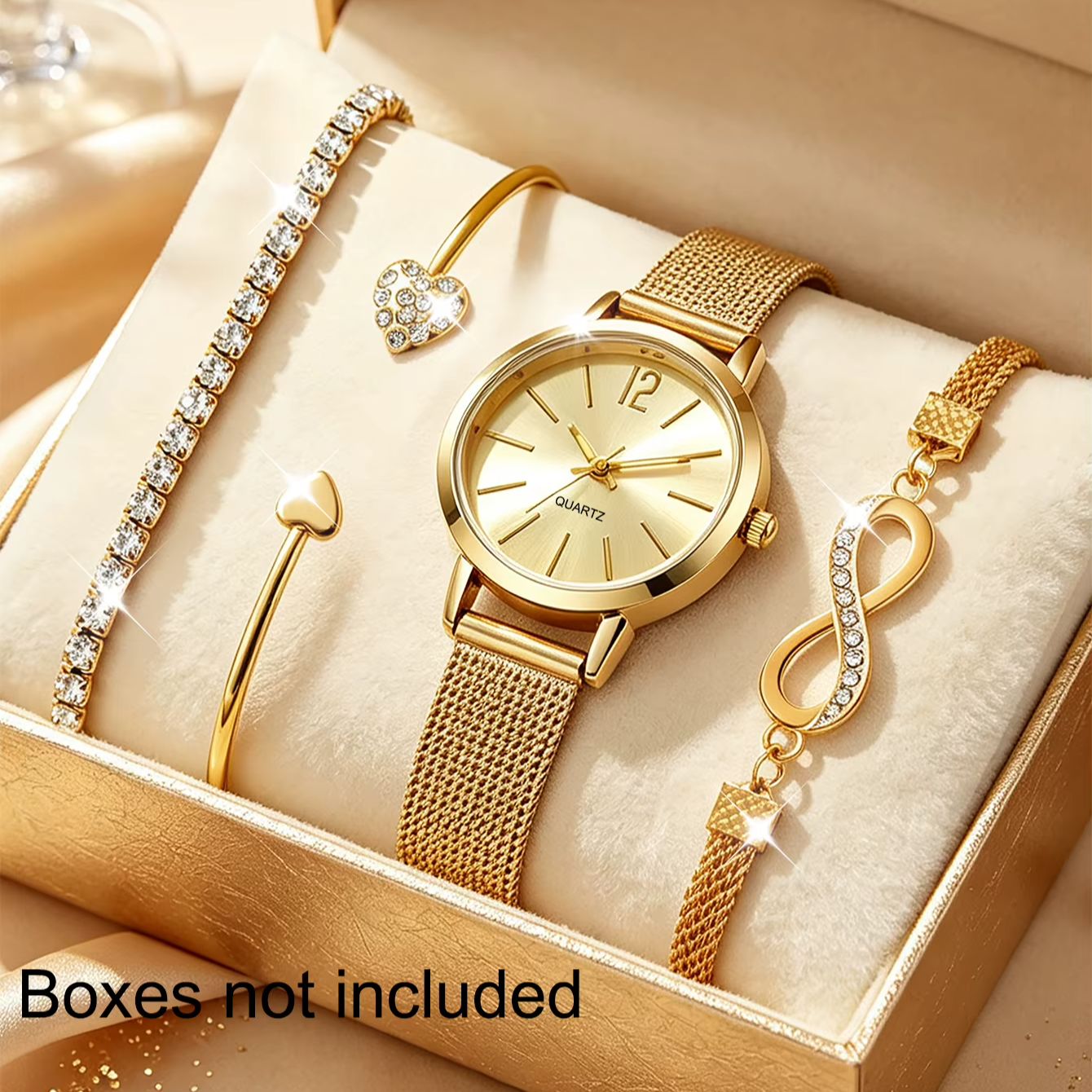 Luxury Watch Gift For Her - 세련된 디자인의 여성용 미니멀한 둥근 시계