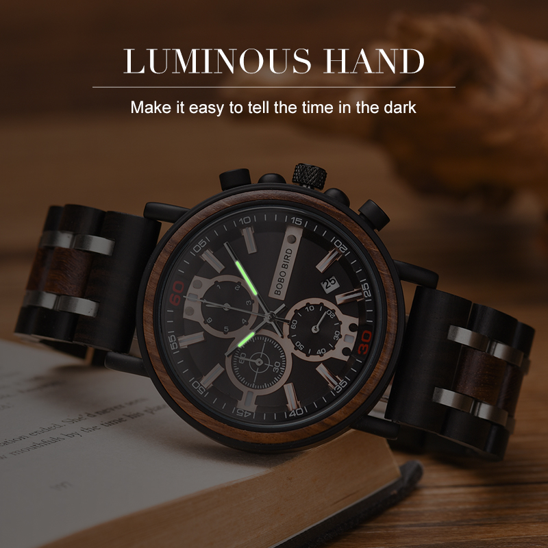 Relogio Masculino BOBO BIRD 나무 - Luxury Watch Maker 리뷰 및 가격