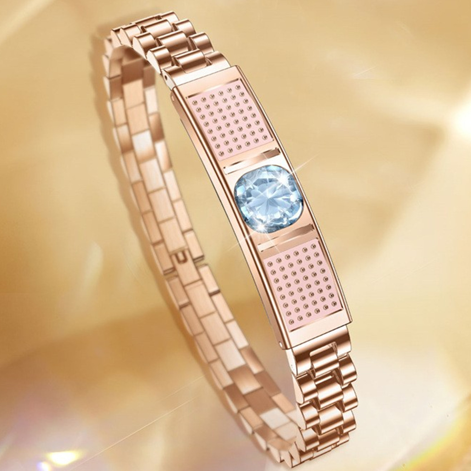 여성용 럭셔리 스마트 팔찌, 큰 다이아몬드 심박수 혈중 - Luxury Watch Gift For Her 리뷰 및 가격