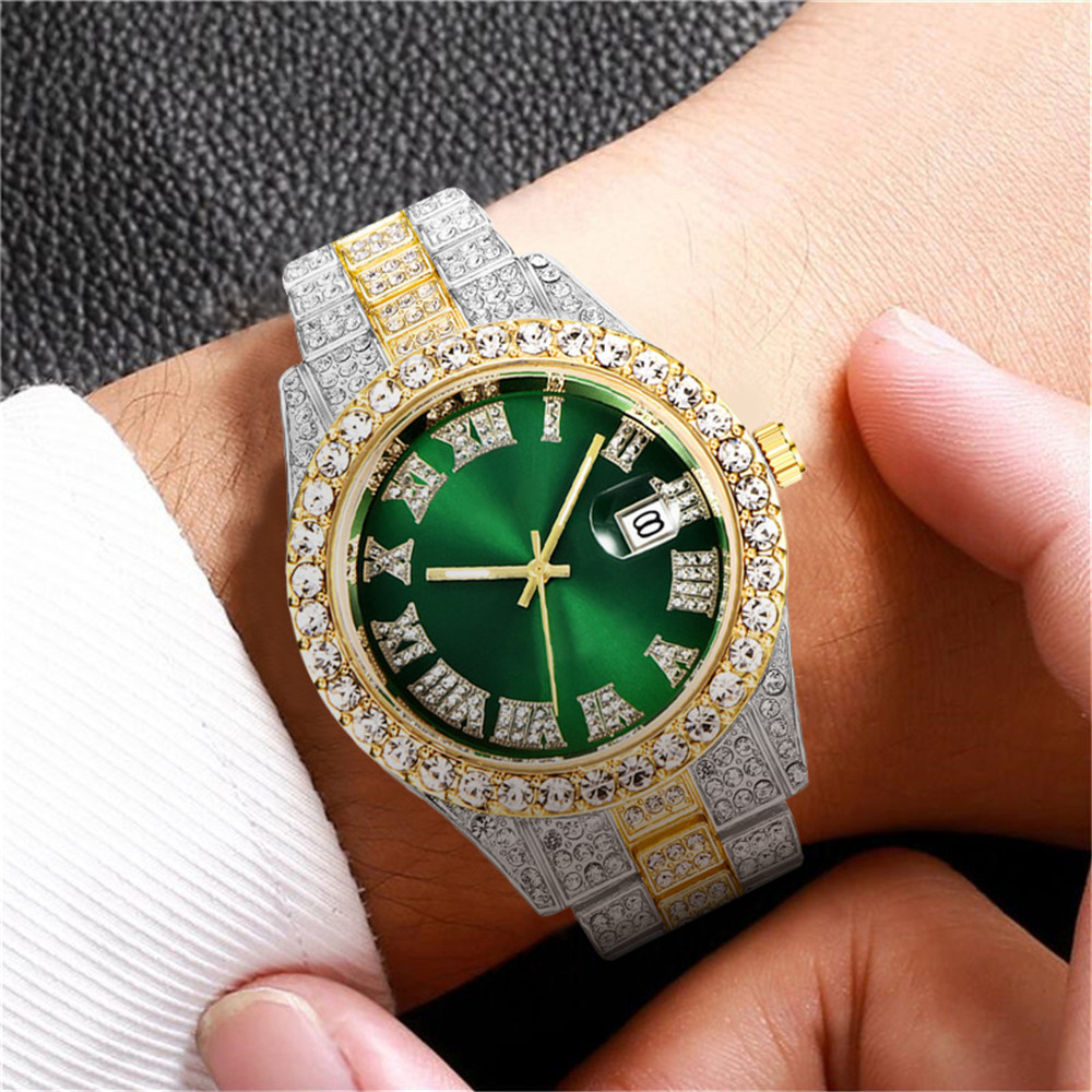 남성용 새로운 2025 시계 럭셔리 아이스 아웃 다이아 - Luxury Watch Iceberg 리뷰 및 가격