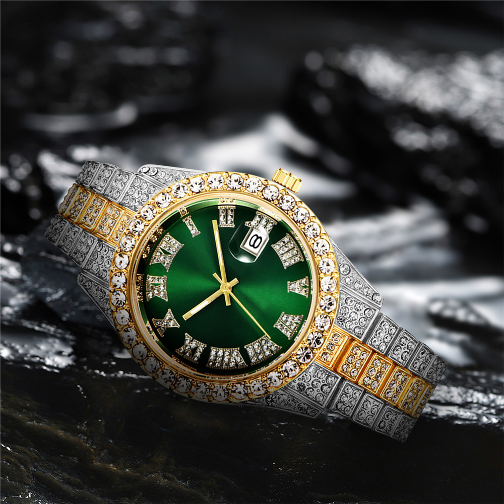 남성용 새로운 2025 시계 럭셔리 아이스 아웃 다이아 - Luxury Watch Iceberg 리뷰 및 가격