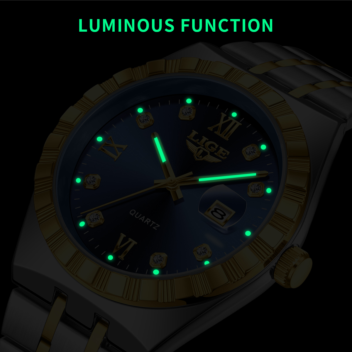 LIGE 비즈니스 남성용 시계 탑 브랜드 명품 캐주얼  - Luxury Watch Maker 리뷰 및 가격